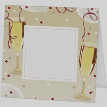 Champagne Celebration Polaroid™ Easel Frame