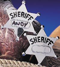 METAL SHERIFF BADGES